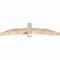 Ekena Millwork Bellingham Smooth Timber Gable Bracket, Douglas Fir, 72"W x 18"H x 5 1/2"D x 5 1/2"F, 6/12 Pitch GBW072X18X0606BEL00SDF - alternate 3